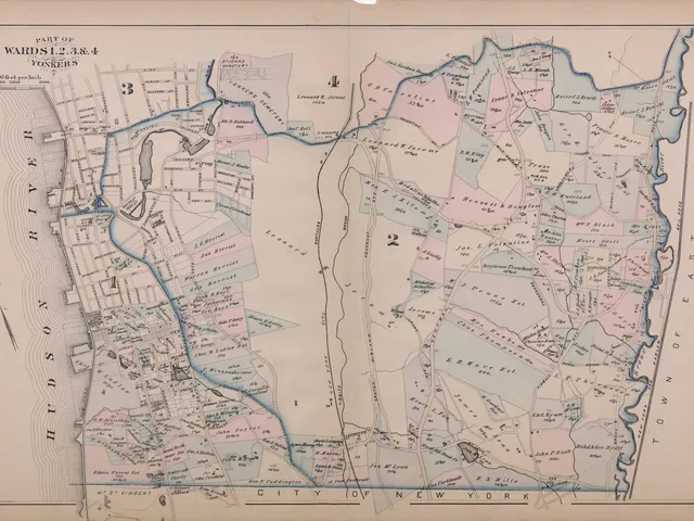 1881 atlas map showing the Park Hill area.
