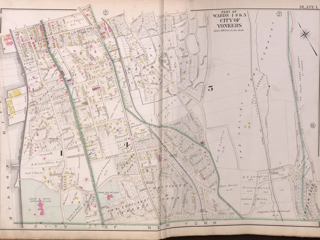 1901 atlas map showing the Park Hill area.