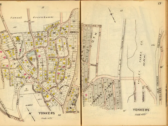 1914 atlas map showing the Park Hill area.
