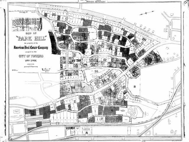 First page thumbnail of a 1915 Park Hill map.